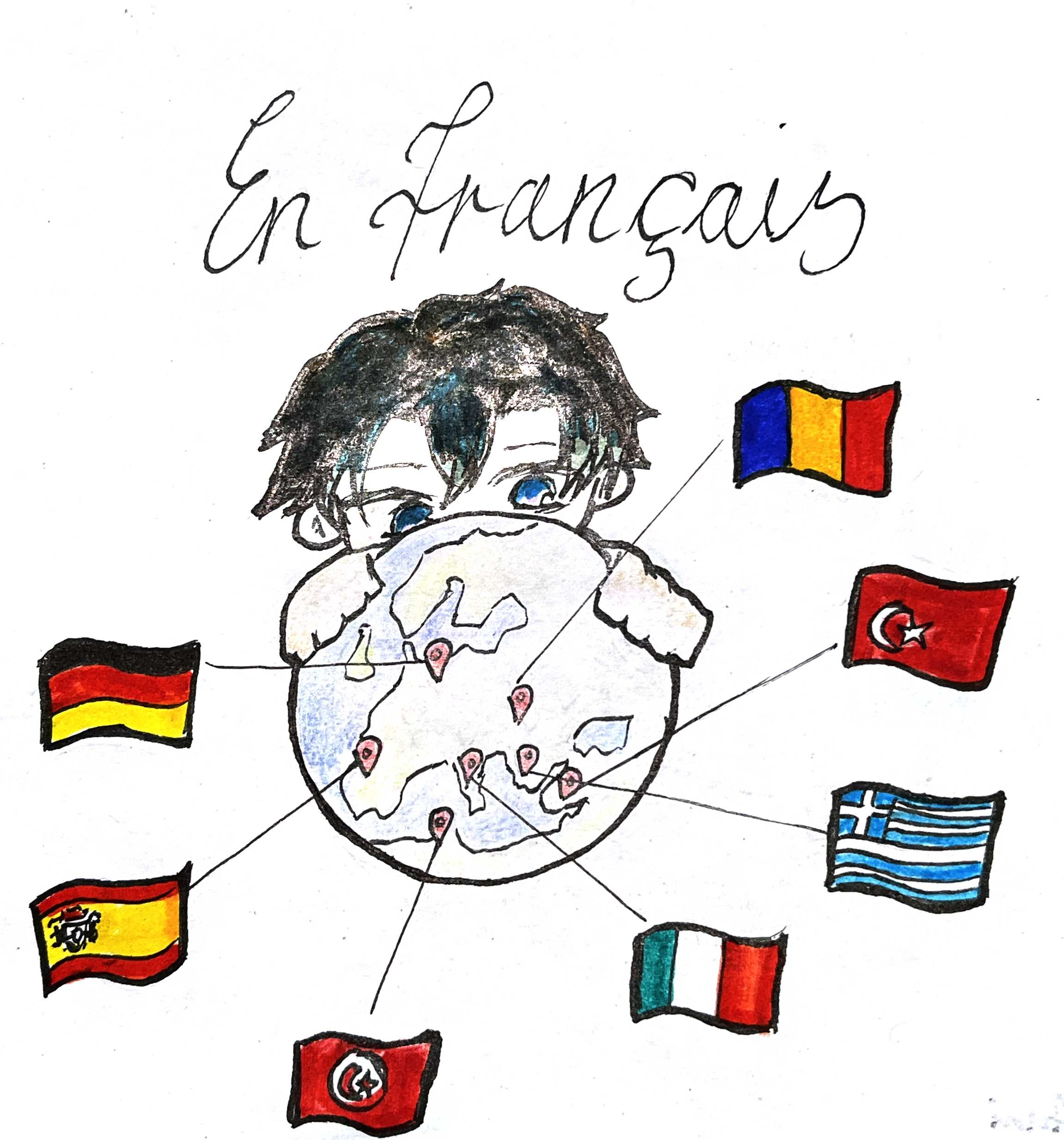 Projet eTwinning "En français, s'il vous plaît"